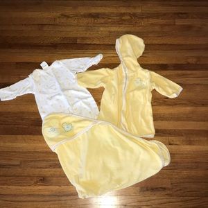 Baby duck bath set